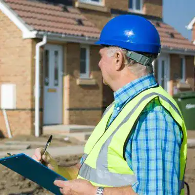 What is the minimum distance between 2 houses? 3 image of surveyor at Faulkner Party wall surveyors Aylesbury : Minimum Distance between two houses Aylesbury