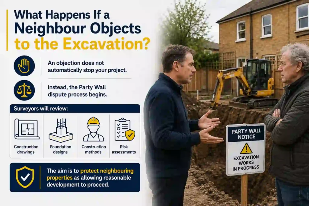 The Complete Guide to Section 6 Excavation Notices 3 What Happens If a Neighbour Objects to the Excavation Aylesbury